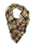 Unbranded Plaid Brown Ivory Scarf One size - photo 1