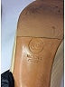 Chanel 100% Leather Color Block Tan Ivory Leather Slingback Pumps Size 7 - photo 6