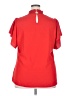 YOINS Red Short Sleeve Blouse Size 2X - photo 2