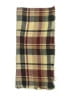 Unbranded Plaid Brown Ivory Scarf One size - photo 2
