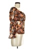 BRANNAN 100% Polyester Brown 3/4 Sleeve Blouse Size M - photo 4