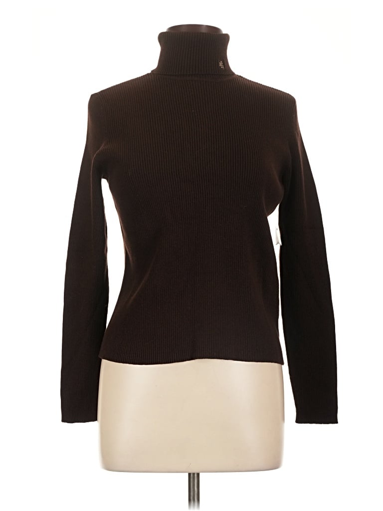 Polo Ralph Lauren Turtleneck Sweater In Brown