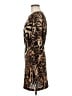 Venus Animal Print Brown Casual Dress Size M - photo 5