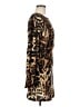 Venus Animal Print Brown Casual Dress Size M - photo 4