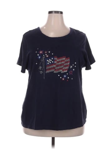 Fashion Bug Short Sleeve Top (view 1)