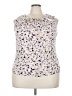 Calvin Klein Silver Sleeveless Blouse Size 3X (estimated) - photo 1