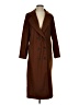 Shein 100% Polyester Brown Coat Size 4 - photo 1