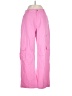 Le Lis 100% Cotton Pink Cargo Pants Size M - photo 1