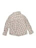Gymboree 100% Cotton Checkered-gingham Green Long Sleeve Button-Down Shirt Size 4T - photo 2