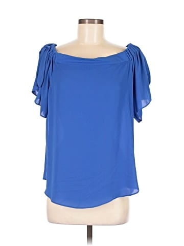 Q&A Short Sleeve Blouse (view 1)