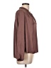 Reset Brown Long Sleeve Polo Size L - photo 4