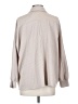 Pixi + Ivy Gray Ivory Long Sleeve Blouse Size S - photo 2