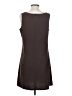 Unbranded Solid Brown Casual Dress Size S (estimated) - photo 2