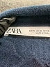Zara 100% Wool Blue Cardigan Size XL - photo 7