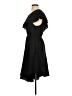 Likely 100% Polyester Solid Black Cocktail Dress Size 4 - photo 5