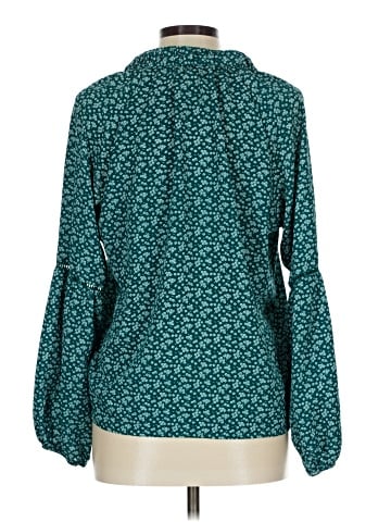 Blue Rain Long Sleeve Blouse (view 2)