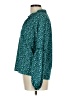 Blue Rain Teal Green Long Sleeve Blouse Size L - photo 5