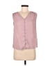 Shein 100% Polyester Pink Sleeveless Blouse Size 6 - photo 1