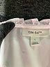 On 34th 100% Polyester Ivory Sleeveless Blouse Size L - photo 7