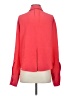 Chelsea Flower 100% Silk Color Block Red Blouse Size S - photo 2