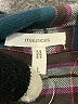 Maurices Plaid Teal Long Sleeve Button-Down Shirt Size L - photo 7