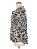 Rebecca Malone 100% Polyester Silver 3/4 Sleeve Blouse Size L - photo 5