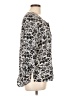Rebecca Malone 100% Polyester Silver 3/4 Sleeve Blouse Size L - photo 4
