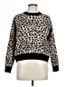T Tahari Animal Print Tan Pullover Sweater Size L - photo 1
