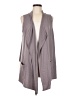 LOGO by Lori Goldstein Gray Cardigan Size M - photo 1