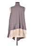 LOGO by Lori Goldstein Gray Cardigan Size M - photo 2
