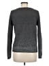 Soaked Metallic Silver Gray Pullover Sweater Size M - photo 2