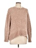 Cynthia Rowley TJX 100% Polyester Metallic Tan Pullover Sweater Size L - photo 1