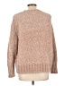 Cynthia Rowley TJX 100% Polyester Metallic Tan Pullover Sweater Size L - photo 2