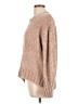 Cynthia Rowley TJX 100% Polyester Metallic Tan Pullover Sweater Size L - photo 5