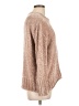 Cynthia Rowley TJX 100% Polyester Metallic Tan Pullover Sweater Size L - photo 4