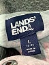 Lands' End Gray Sweatshirt Size L - photo 7