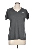 Under Armour 100% Polyester Gray Active T-Shirt Size L - photo 1