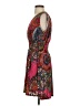 Unbranded 100% Polyester Paisley Red Pink Casual Dress Size S (estimated) - photo 5