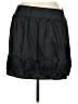 BCX 100% Polyester Solid Black Casual Skirt Size L - photo 1