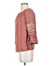 Max Studio 100% Rayon Pink 3/4 Sleeve Blouse Size S - photo 5