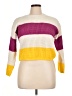 Francesca's 100% Polyester Color Block Yellow Pullover Sweater Size 14 - photo 1