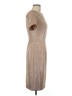 Vince Camuto Metallic Tan Cocktail Dress Size 8 - photo 4