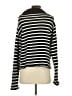 J.Crew 100% Cotton Stripes Black Pullover Sweater Size S - photo 2
