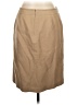 Talbots 100% Cotton Solid Tan Formal Skirt Size 10 - photo 2
