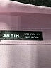 Shein 100% Polyester Solid Purple Short Sleeve Blouse Size 4 - photo 7