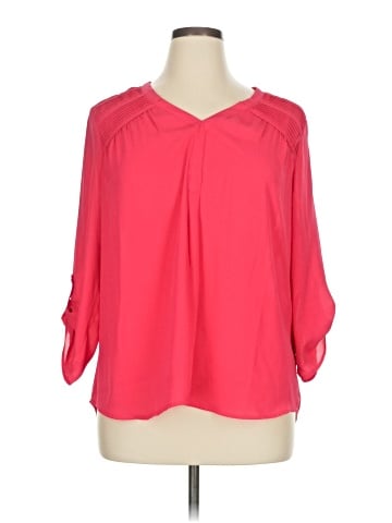Signature Studio 3/4 Sleeve Blouse (view 1)