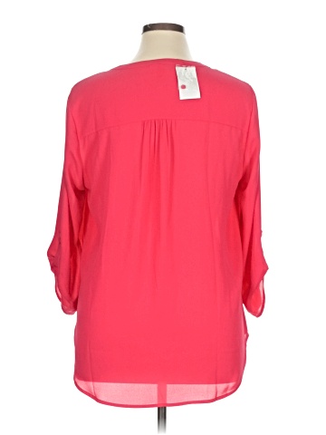 Signature Studio 3/4 Sleeve Blouse (view 2)