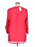 Signature Studio 100% Polyester Pink 3/4 Sleeve Blouse Size XL - photo 2