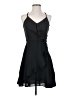 Alya 100% Polyester Solid Black Cocktail Dress Size S - photo 1