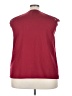 Shein Curve 100% Polyester Burgundy Sleeveless Blouse Size 4X - photo 2